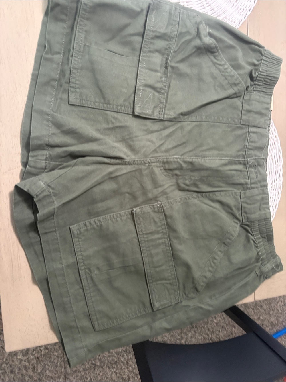 RedHead Olive Green Cargo Shorts for Men